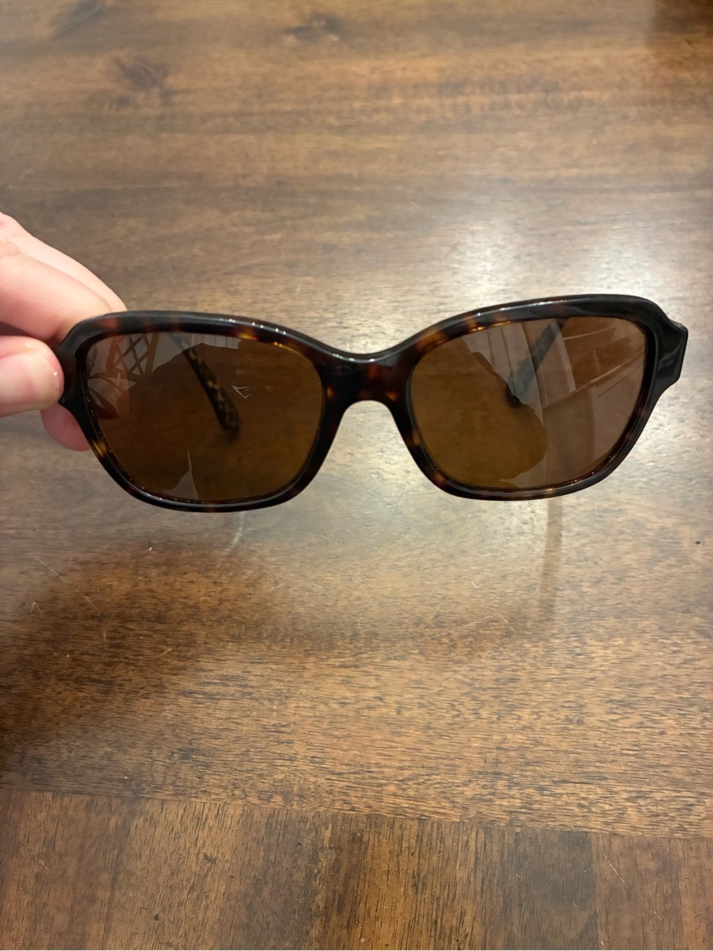 Coach Sunglasses HC8332 L1010 Brown Tortoise